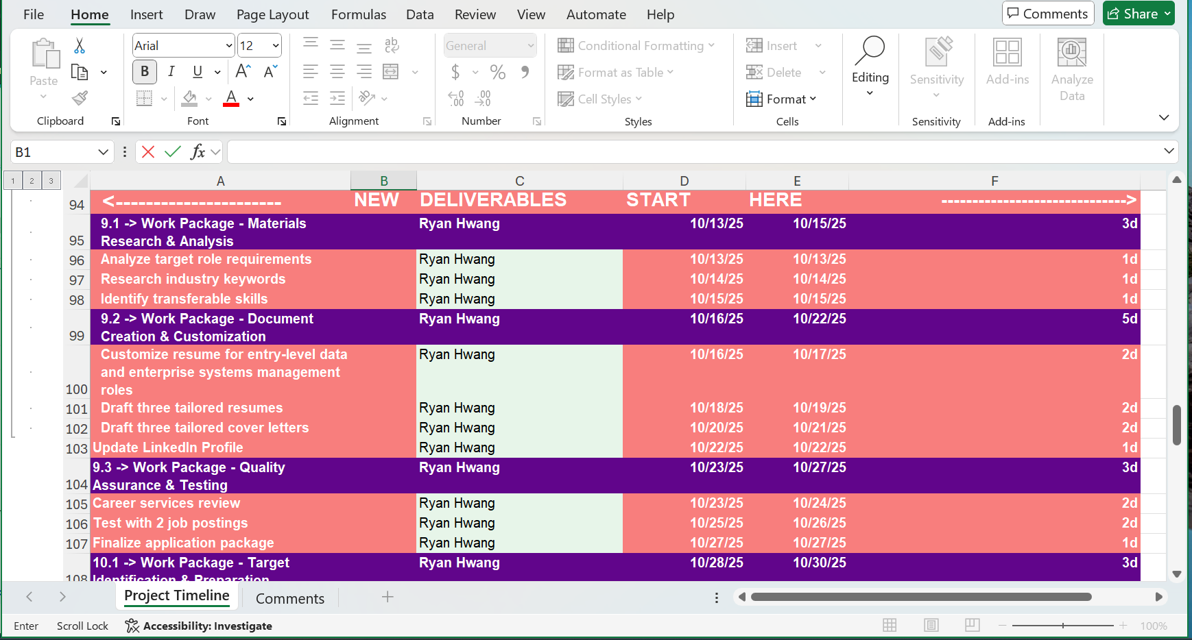 Timeline Dynamic View Photo Two